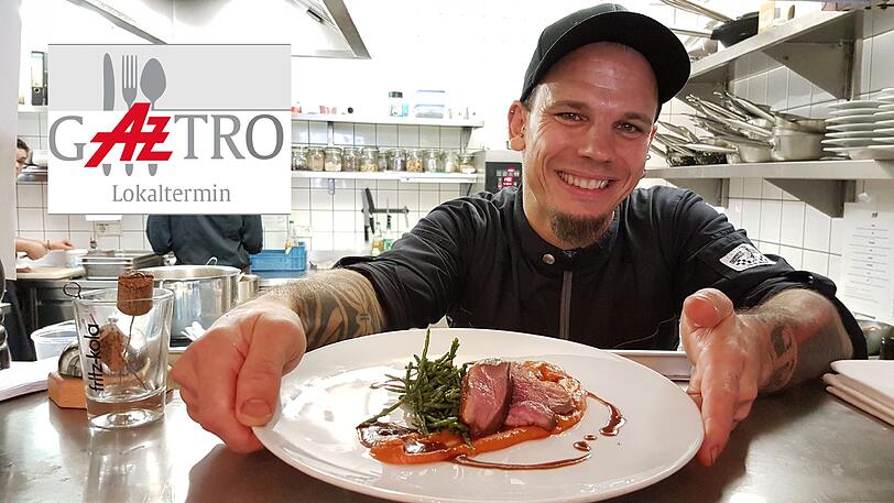 Bernd Arold kocht für die Eat and Style geräucherte Ente.
