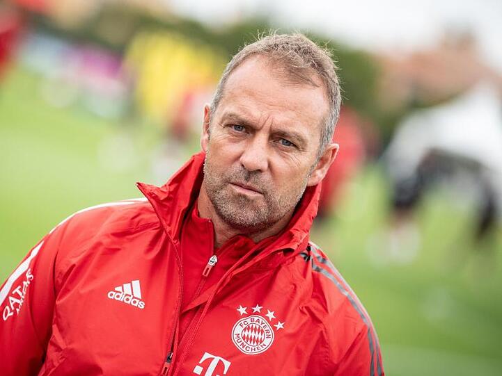 Trainer Hansi Flick. Foto: Matthias Balk/dpa/Archivbild