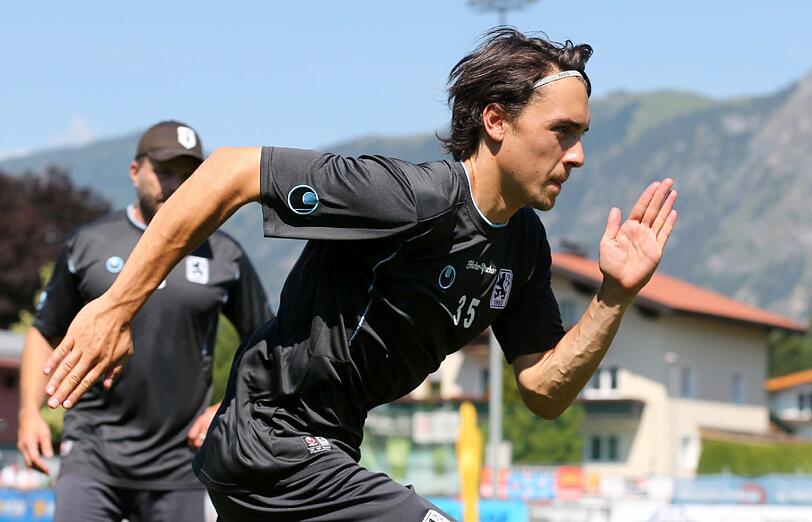 Die Löwen im Trainingslager: Am Dienstag stand eine Life-Kinetik-Trainingseinheit auf dem Programm.