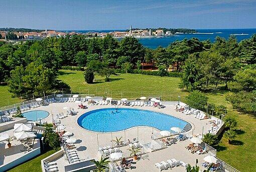 Das Hotel Zagreb*** in Porec hat zahlreiche Stammgäste.