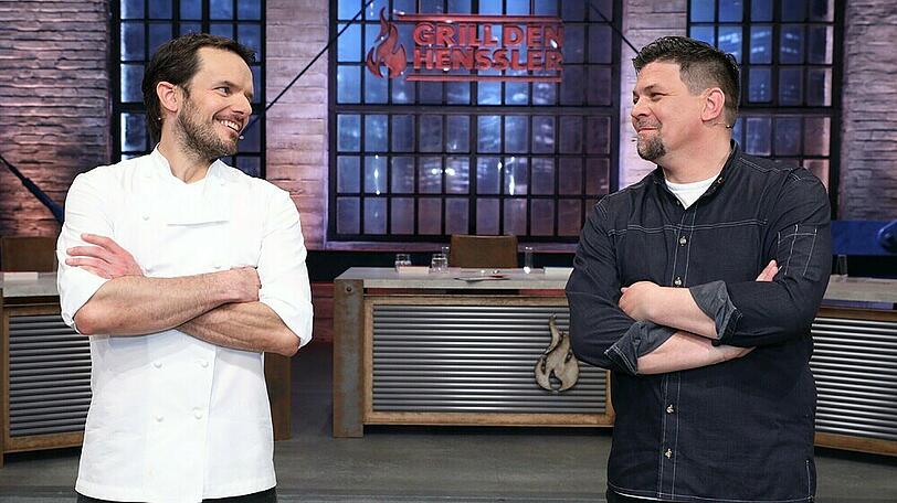 "Grill den Henssler": Die Spitzenköche Steffen Henssler (l.) und Tim Mälzer