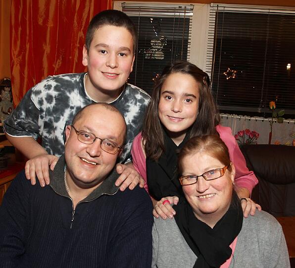 Das Familienmotto der Hamarats: "Morgen geht's besser!"