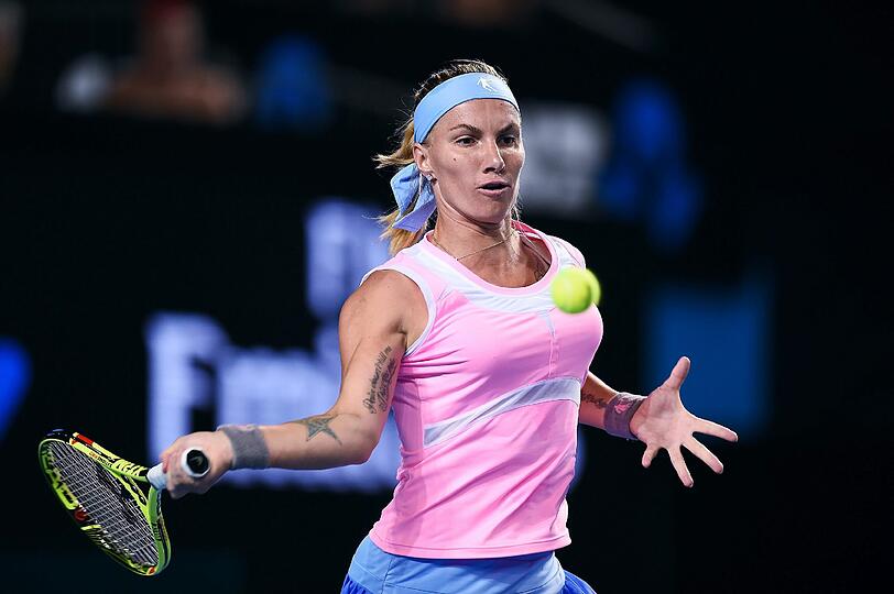 Die Russin Svetlana Kuznetsova.