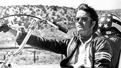 Peter Fonda im Kultfilm "Easy Rider" aus dem Jahr 1969