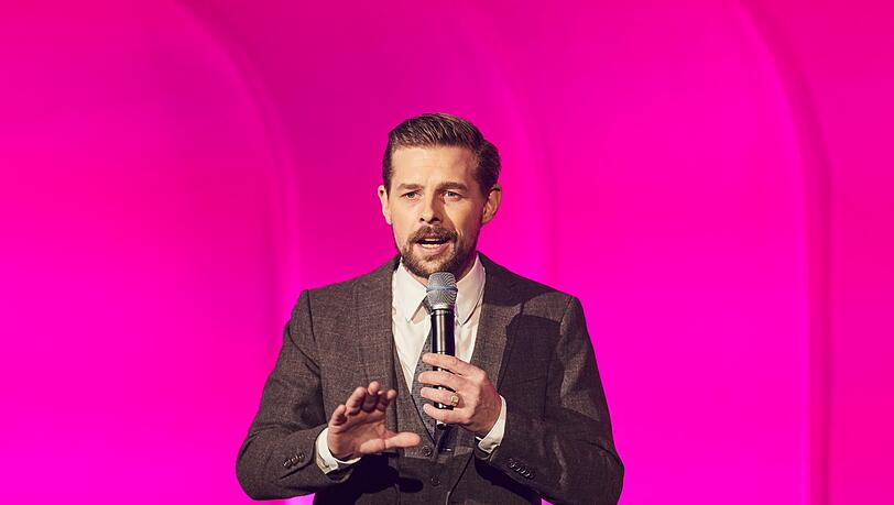 Klaas Heufer-Umlauf moderiert seit Anfang 2018 seine eigene Fernsehshow "Late Night Berlin" bei ProSieben. Klaas Heufer-Umlauf moderiert seit Anfang 2018 seine eigene Fernsehshow "Late Night Berlin" bei ProSieben.