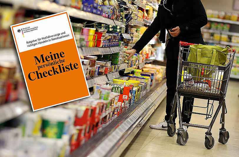 Hamsterkäufe sind auch nach dem neuen Zivilschutz-Konzept nicht nötig. Eine sinnvolle Vorratshaltung wird jedoch empfohlen.