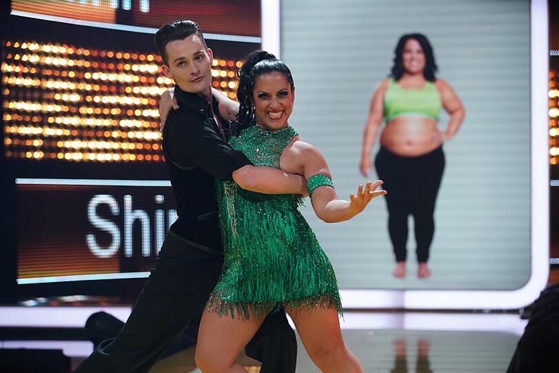 Shirin (34) aus Jena, die einzige weibliche Finalteilnehmerin, landete mit einem Minus von 36,3 Kilo (38,37 Prozent; Startgewicht: 94,6 Kilo) knapp auf dem vierten Rang.