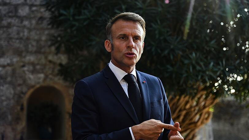 Macron hatte im Juli angekündigt, einen palästinensischen Staat anerkennen zu wollen. (Archivbild)