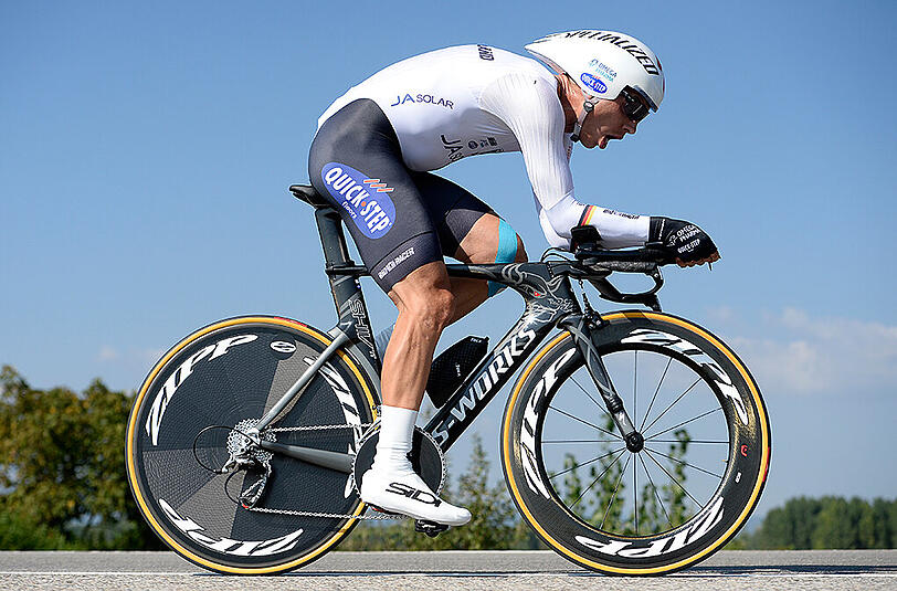 Tony Martin hat beim Zeitfahren die Goldmedaille verpasst.