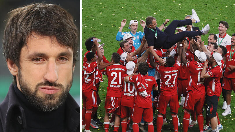 "Ich finde das Wahnsinn, wie Flick diese Mannschaft transformiert hat", sagt Broich über Bayerns Trainer Flick.