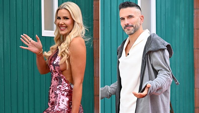 Marc Terenzi und Laura Blond beim Einzug in das "Promi Big Brother"-Haus.
