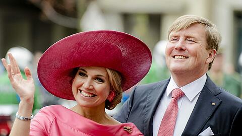 Königin Maxima und König Willem-Alexander am Mittwoch in München