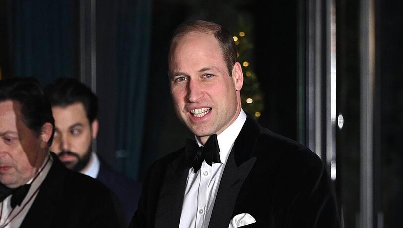 Prinz William bei seiner Ankunft zum Dinner der London's Air Ambulance Charity.