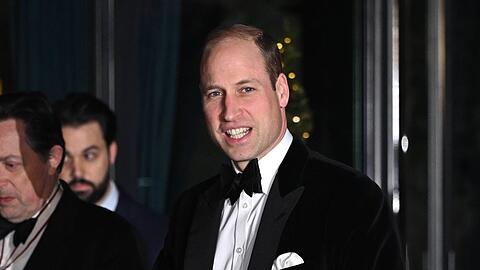 Prinz William bei seiner Ankunft zum Dinner der London's Air Ambulance Charity.