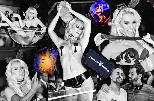 Häschen-Alarm im P1. Bei der Playboy-Clubtour wurde es Freitag Nacht richtig heiß. Im Mittelpunkt der Party stand ein Playmate, das ganz und gar nicht scheu war. Die Bilder