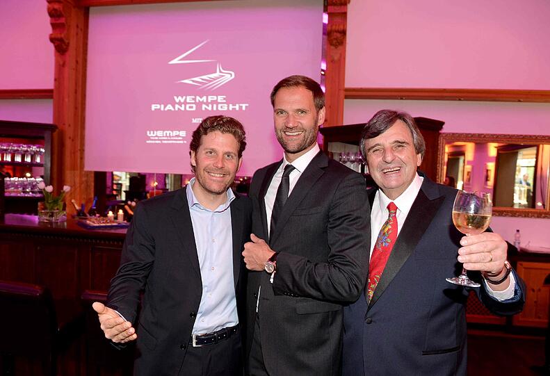 Philip Greffenius, Marc Autmaring und Peter Pongratz