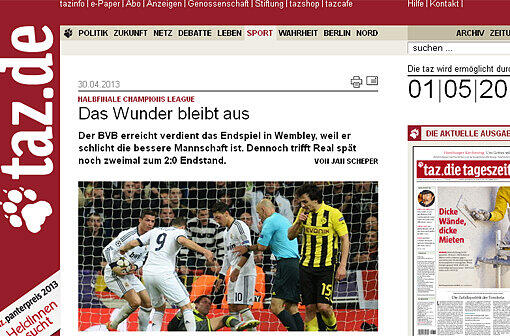 Die Tageszeitung findet: "Das Wort Hexenkessel ist für solche Tage erfunden worden."