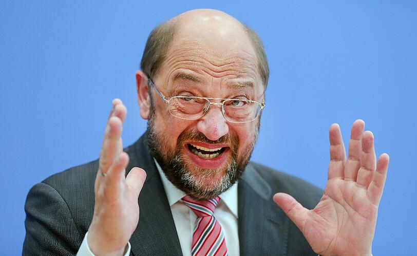 Der neue Buhmann der Schwarzen im Europawahlkampf: SPD-Spitzenkandidat Martin Schulz.