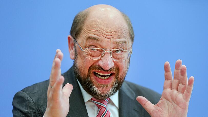 Der neue Buhmann der Schwarzen im Europawahlkampf: SPD-Spitzenkandidat Martin Schulz. Der neue Buhmann der Schwarzen im Europawahlkampf: SPD-Spitzenkandidat Martin Schulz.