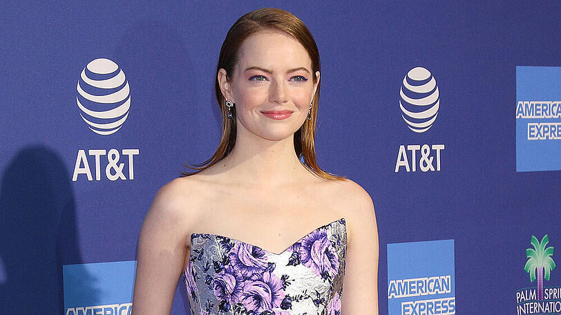 Emma Stone bei einem Auftritt in Palm Springs