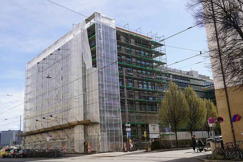 In diesem Neubau an der Orleansstraße ist die neue Leitstelle.