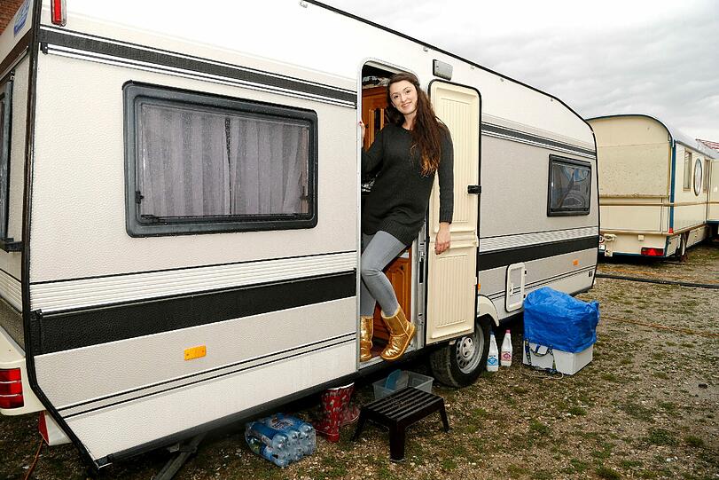 Die Münchnerin Sarah Melbinger arbeitet als Clown beim Circus Roncalli.
