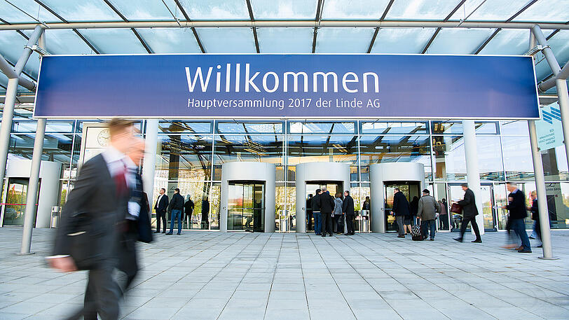 "Willkommen - Hauptversammlung 2017 der Linde AG"