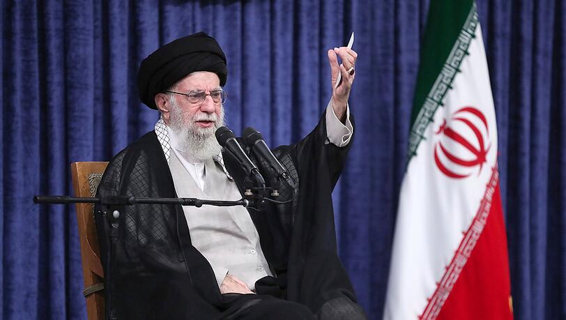 Irans oberster Führer Ali Chamenei bezeichnet die Probleme mit den USA unter Präsident Donald Trump als "unlösbar". (Archivbild)