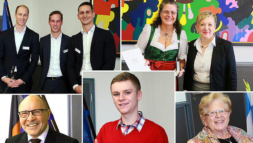 Sie sind wahre Helden - und dafür am Mittwoch geehrt worden. Die AZ stellt sie vor. Sie sind wahre Helden - und dafür am Mittwoch geehrt worden. Die AZ stellt sie vor.