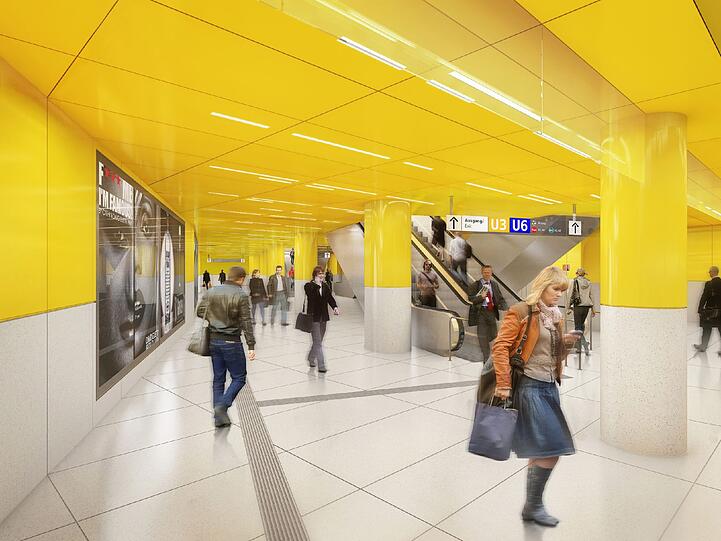 So soll es am Marienplatz und am Sendlinger Tor einmal aussehen, wenn es fertig ist.