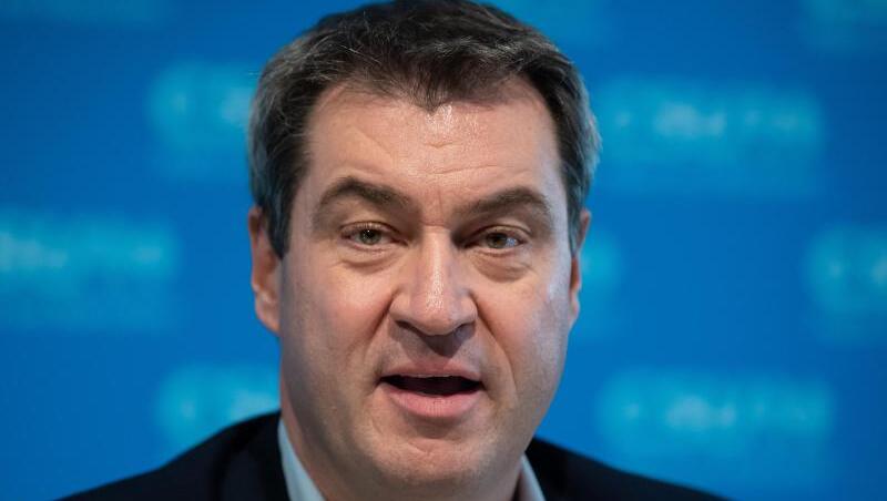 Markus Söder nimmt an einer Pressekonferenz teil. Foto: Sven Hoppe/dpa/Archiv Markus Söder nimmt an einer Pressekonferenz teil. Foto: Sven Hoppe/dpa/Archiv