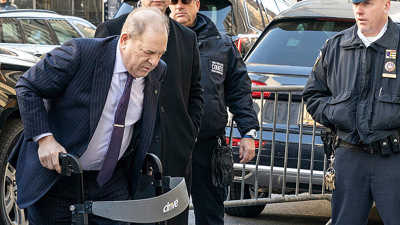 Harvey Weinstein wurde am Montag in New York schuldig gesprochen