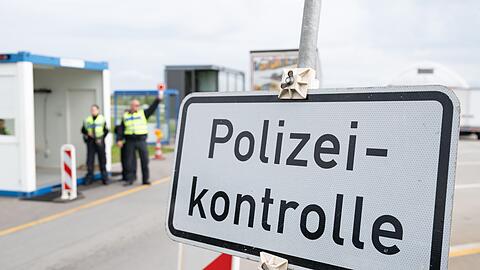 Seit September 2024 gibt es stationäre Kontrollen an allen deutschen Landgrenzen. (Archivfoto)