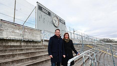 Schw&auml;rmen beide von der Westkurve: Gernot Mang und Verena Dietl.