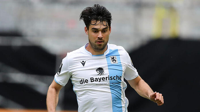 Aaron Berzel war drei Jahre für die Löwen und ein Jahr für Türkgücü München aktiv. Mittlerweile spielt er für den SC Verl.