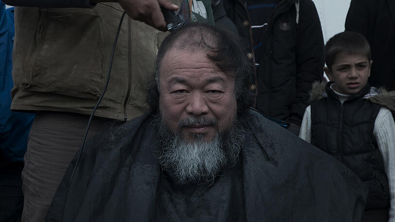 Ai Weiwei tritt in seinem Film auch vor die Kamera.