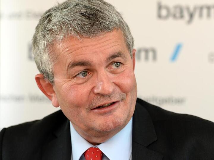 Bertram Brossardt, Hauptgeschäftsführer der bayerischen Metall- und Elektro-Arbeitgeberverbände. Foto: Andreas Gebert/Archivbild