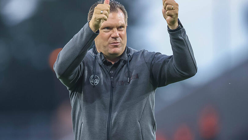 RWE-Coach Uwe Koschinat zollte Kevin Volland Respekt für die Aktion.