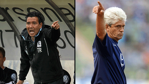 Ricardo Moniz hat einen gewissen Hang zut Theatralik udn erinnert damit an Kulttrainer Werner Lorant. Ricardo Moniz hat einen gewissen Hang zut Theatralik udn erinnert damit an Kulttrainer Werner Lorant.