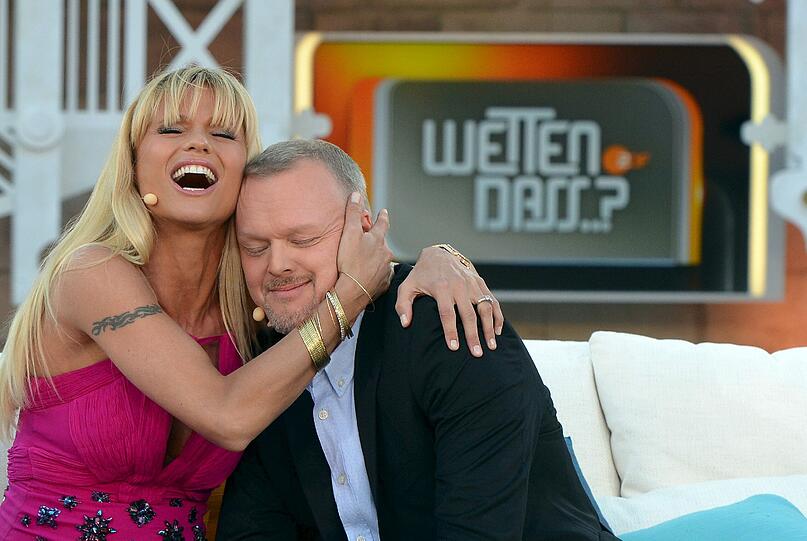Michelle Hunziker und Stefan Raab