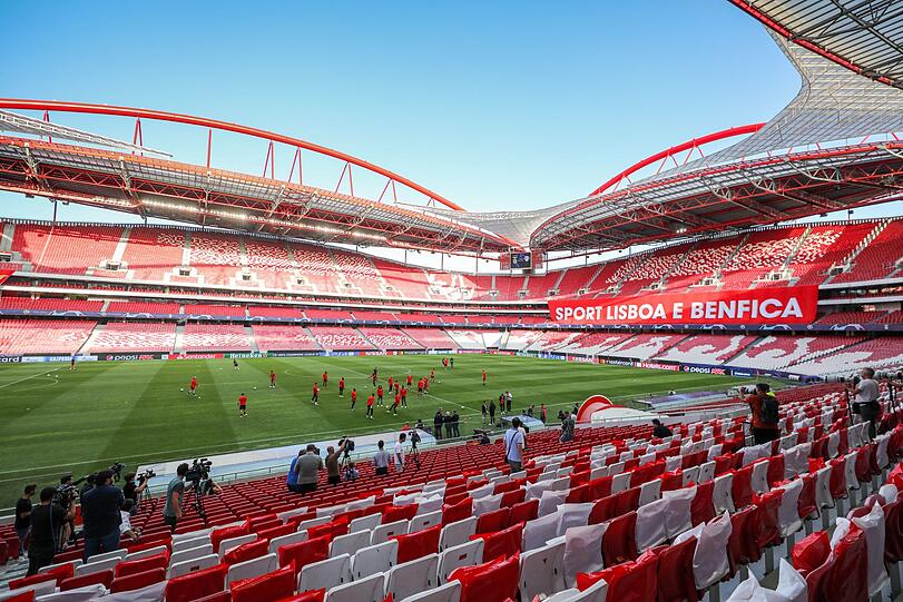 Das "Estádio la Luz" in Lissabon