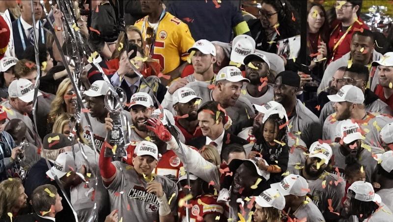 Die Super-Bowl-Sieger von den Kansas City Chiefs können sich auf eine Parade freuen. Die Super-Bowl-Sieger von den Kansas City Chiefs können sich auf eine Parade freuen.