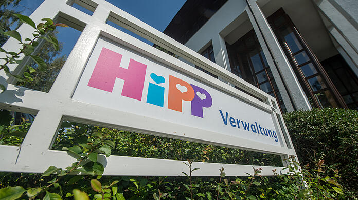 Die Firmenzentrale von "Hipp" in Pfaffenhofen. (Archivbild)
