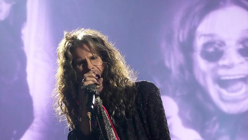 Steven Tyler während seines Ozzy-Osbourne-Tributs bei dem MTV Video Music Awards.