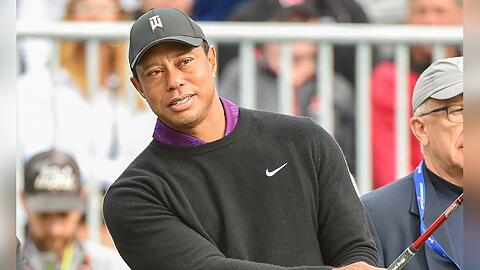 Mit 50 wieder in der Spur: Tiger Woods
