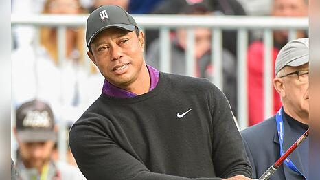 Mit 50 wieder in der Spur: Tiger Woods