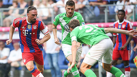 Der VfL Wolfsburg bleibt laut den Experten erster Verfolger des FC Bayern und Franck Ribéry.
