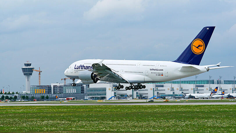 Fünf Airbus A380 werden an kommendem Sommer in München stationiert.