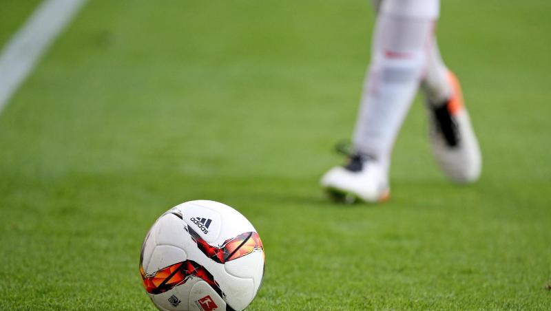 Ein Fußball-Spiel.
