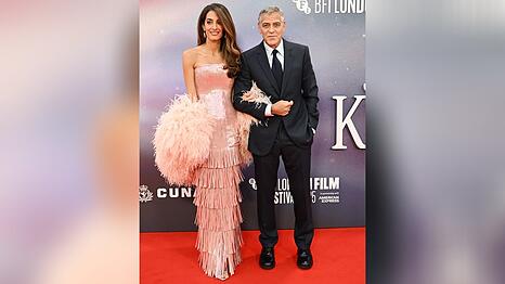 Amal und George Clooney sind für ihre eleganten Red-Carpet-Looks bekannt.